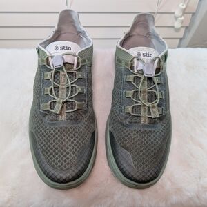 Stio CFS Shoe | Men’s 13 (Fits 13.5) | Green Mesh Lightweight Sneakers
